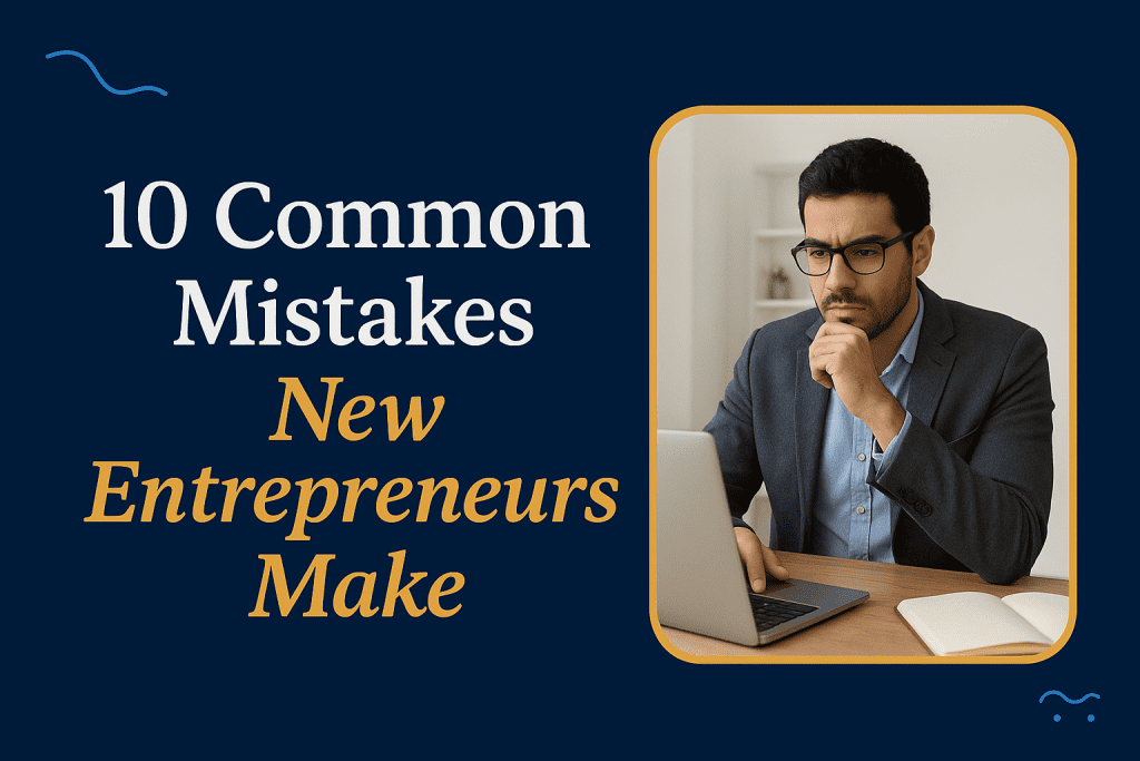 10 Common Mistakes New Entrepreneurs Make